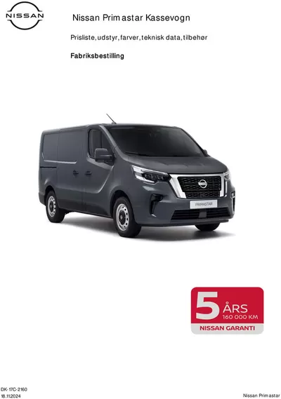 Nissan katalog i Tórshavn | Nissan Primastar | 22.11.2024 - 22.11.2025