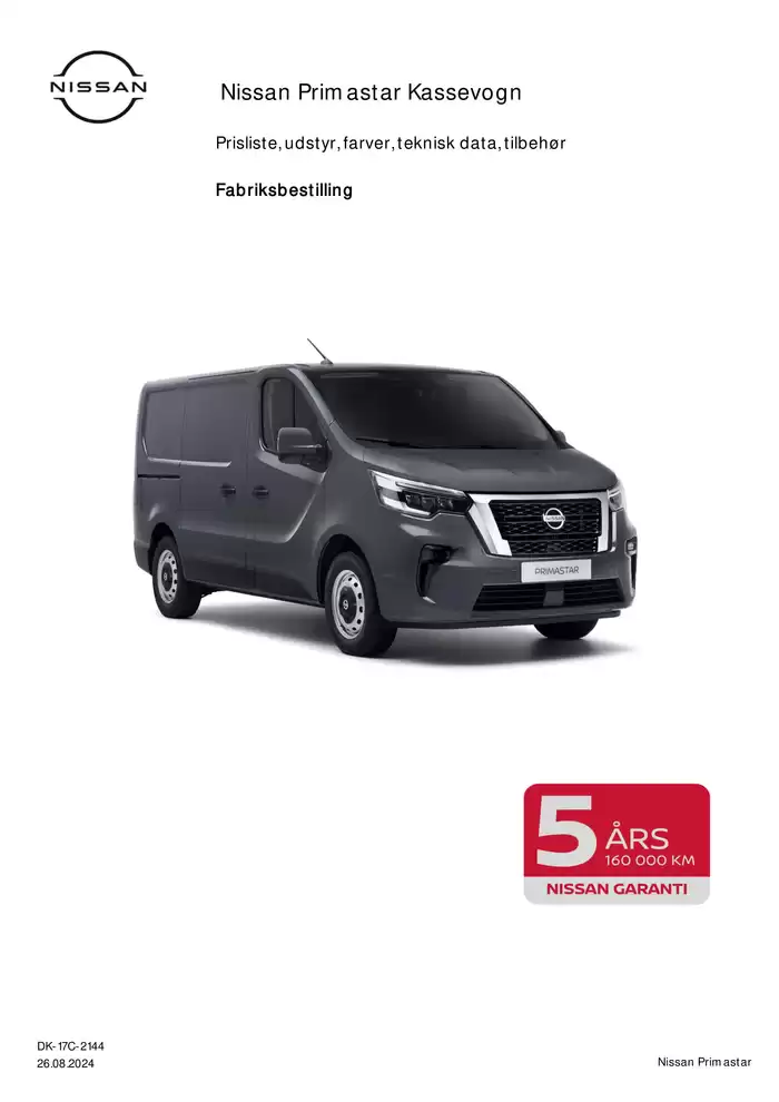 Nissan katalog i Skanderborg | Nissan Primastar | 23.11.2024 - 23.11.2025