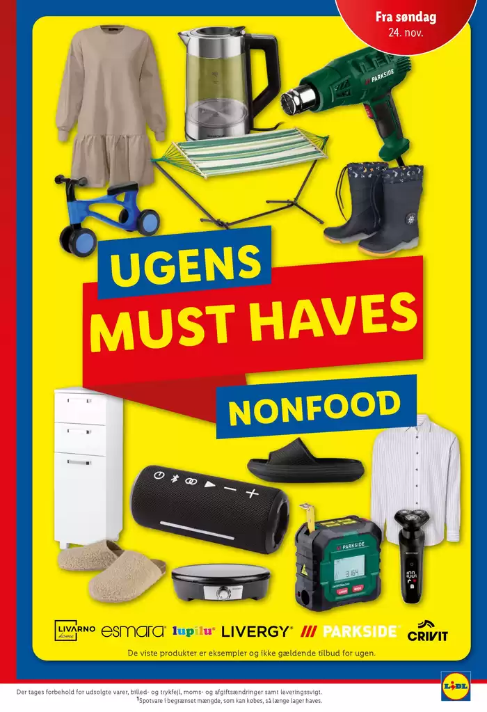 Lidl katalog i Søborg | Lidl Nonfood Katalog | 24.11.2024 - 30.11.2024