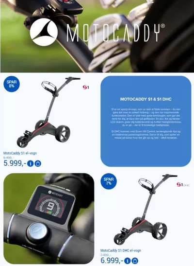 Tilbud fra Sport i Fredericia | MotoCaddy Katalog hos Golf Experten | 26.11.2024 - 31.12.2024