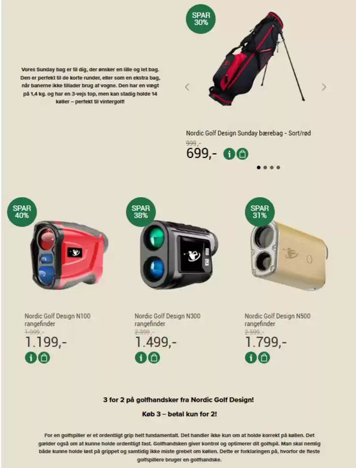 Golf Experten katalog i Aalborg | Nordic Golf Design Katalog | 26.11.2024 - 31.12.2024