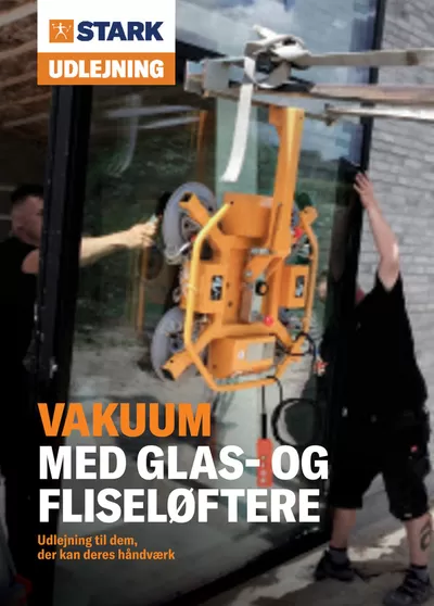 Stark katalog i Fredericia | Udlejning - Glas- og fliseløftere | 27.11.2024 - 11.12.2024