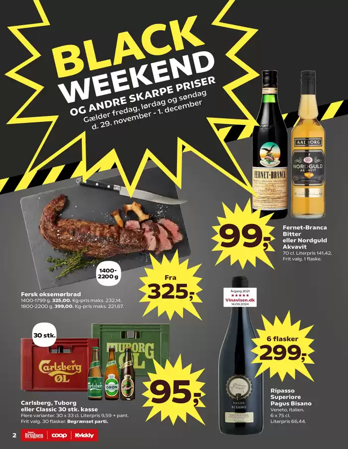 SuperBrugsen katalog i Rønde | Black Weekend | 29.11.2024 - 5.12.2024