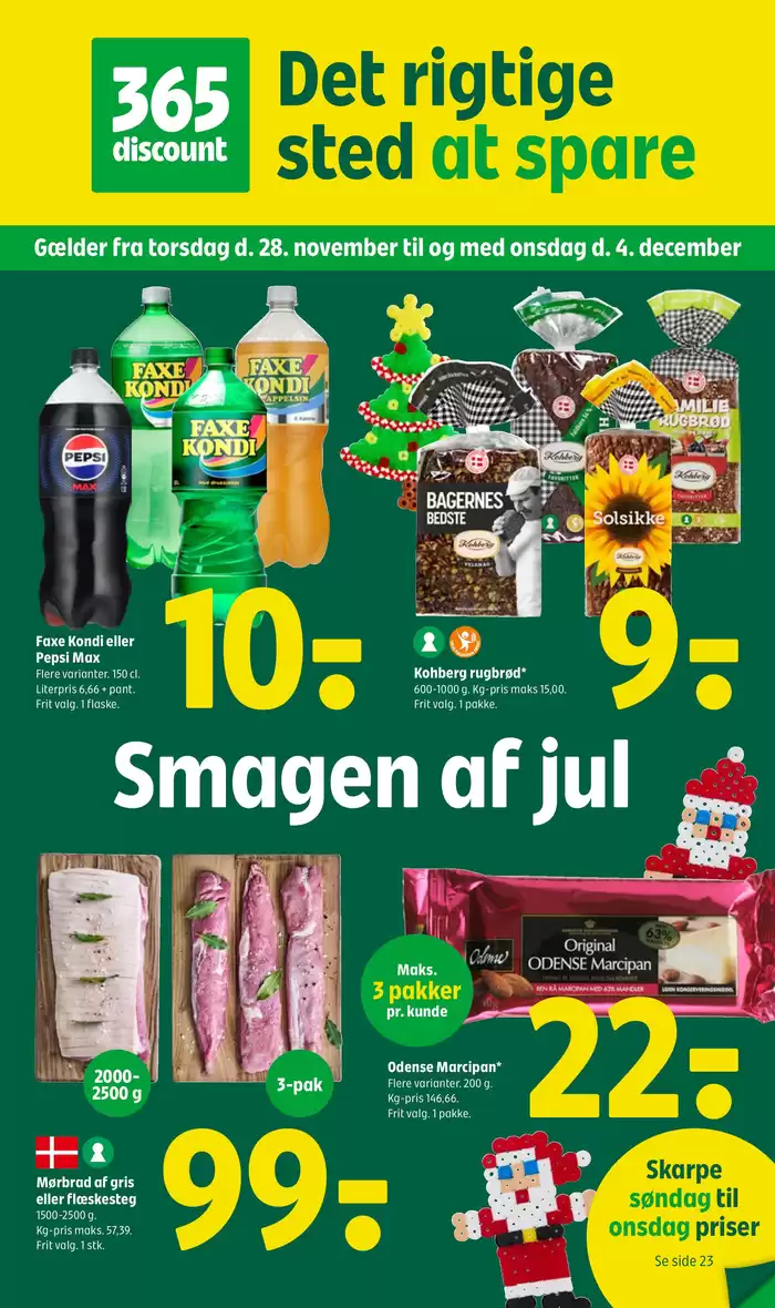 365discount katalog i Silkeborg | Det rigtige sted at spare | 28.11.2024 - 4.12.2024