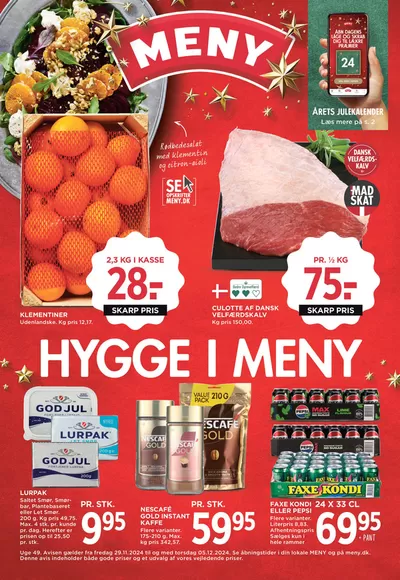 MENY katalog i Skanderborg | MENY uge 4924 | 29.11.2024 - 13.12.2024