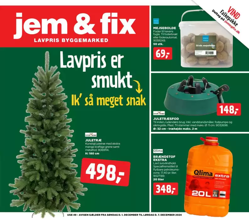 jem & fix katalog i Odense | jem & fix Tilbudsavis | 30.11.2024 - 7.12.2024