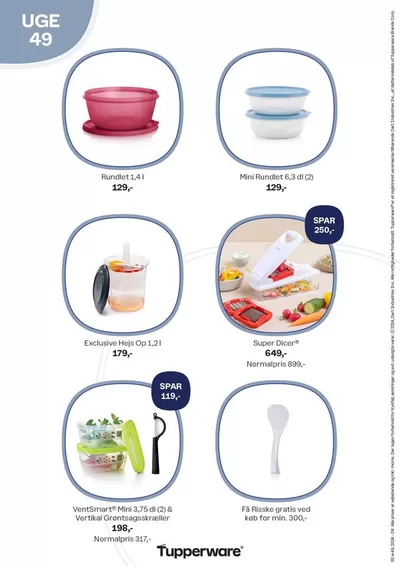 Tilbud fra Hjem og møbler i Ikast | Tupperware Tilbudsavis hos Tupperware | 3.12.2024 - 17.12.2024