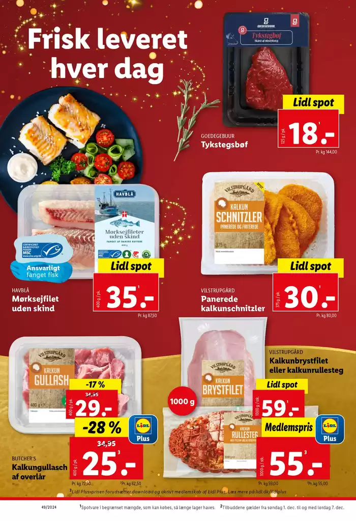 Lidl katalog i Middelfart | Lidl Tilbudsavis | 27.11.2024 - 7.12.2024