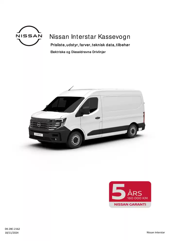 Nissan katalog i Odense | Den nye Nissan Interstar | 3.12.2024 - 3.12.2025