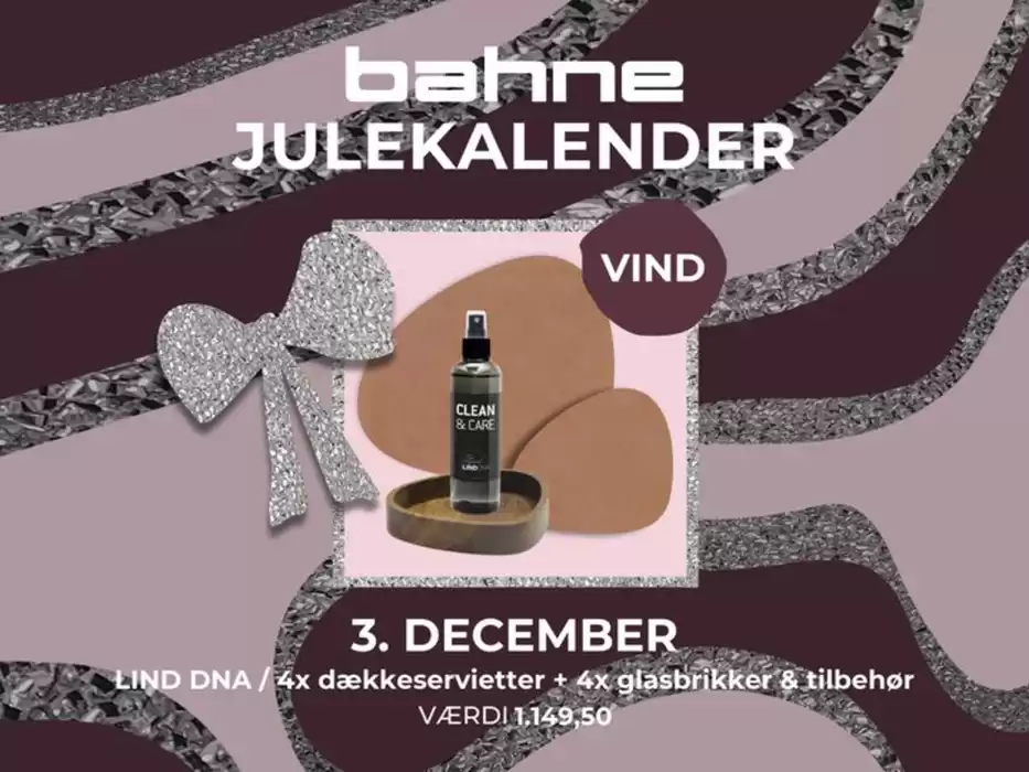 Bahne katalog i Århus | Julekalender | 3.12.2024 - 3.12.2024