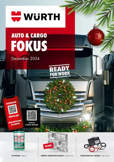 Würth katalog i Randers | Auto & Cargo | 3.12.2024 - 31.12.2024