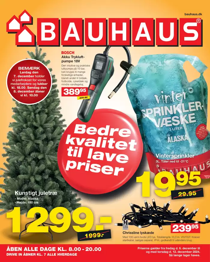 Bauhaus katalog i Roskilde | Eksklusive kup | 6.12.2024 - 20.12.2024