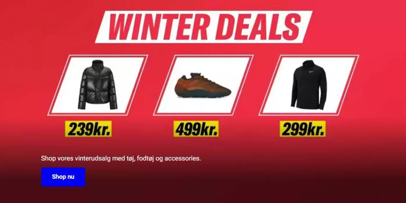 Sportmaster katalog i Taastrup | Winter Deals | 13.12.2024 - 26.12.2024