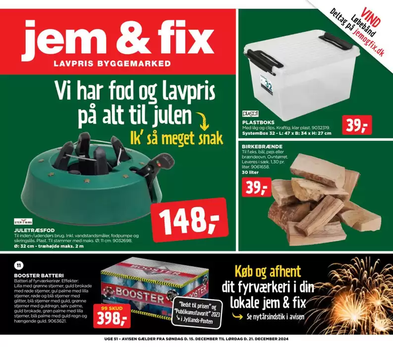 jem & fix katalog i Nykøbing Falster | jem & fix Tilbudsavis | 14.12.2024 - 21.12.2024