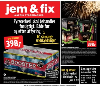 jem & fix katalog i Odense | jem & fix Tilbudsavis | 21.12.2024 - 31.12.2024