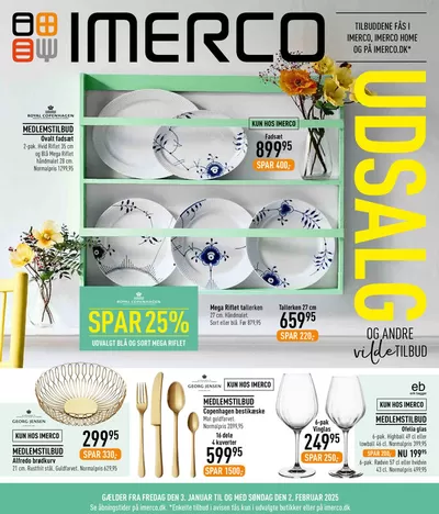 Imerco katalog | Uge 02 Udsalg | 3.1.2025 - 2.2.2025