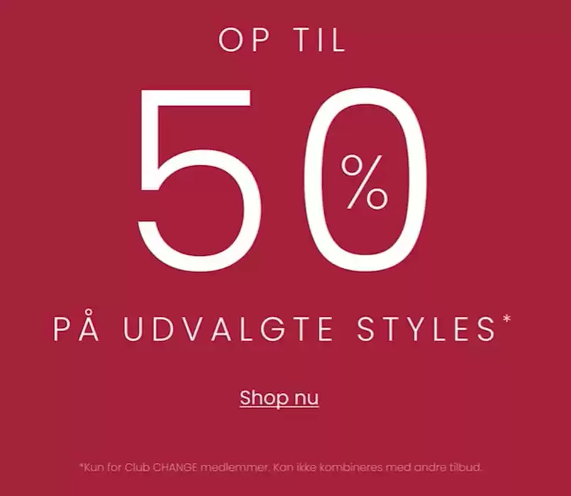 Change katalog i Holbæk | Op til 50% | 8.1.2025 - 21.1.2025