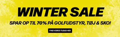 Tilbud fra Sport i Herning | Winter Sale hos Golf Experten | 9.1.2025 - 31.1.2025