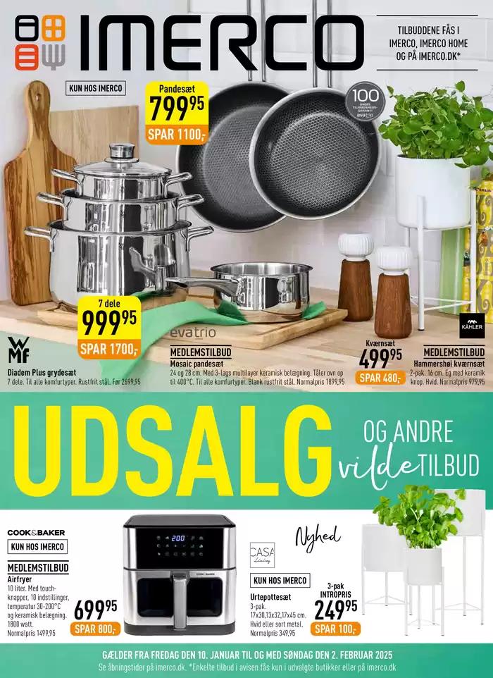 Imerco katalog | Uge 03 Udsalg | 10.1.2025 - 2.2.2025