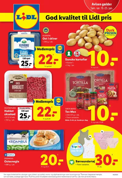 Lidl katalog i Odense | Fantastisk tilbud til alle kunder | 15.1.2025 - 25.1.2025