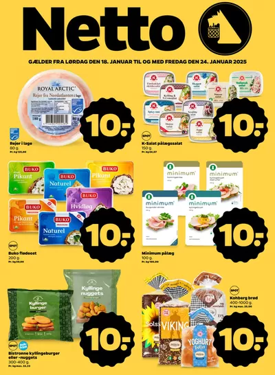 Netto katalog i Odense | Netto uge 4  | 17.1.2025 - 24.1.2025