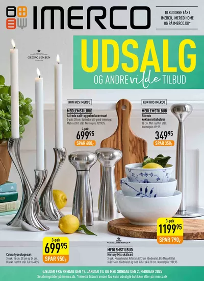 Imerco katalog | Uge 04 Udsalg | 17.1.2025 - 2.2.2025