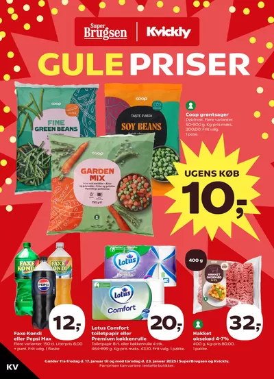 SuperBrugsen katalog i Odense | Gule Priser | 17.1.2025 - 23.1.2025