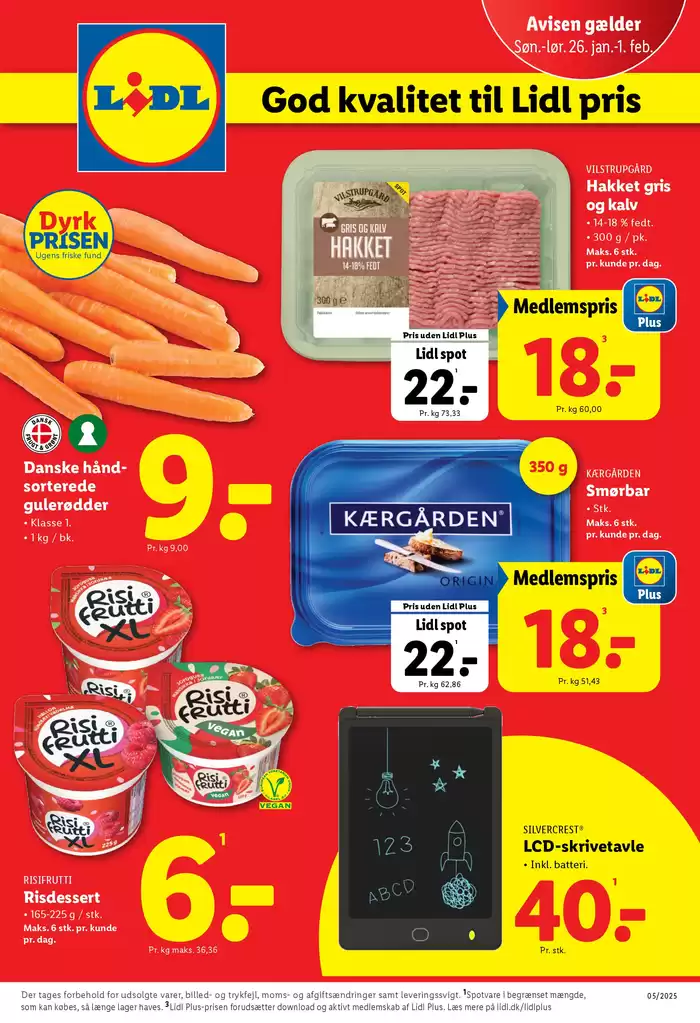 Lidl katalog i Odense | Tilbud til kupjægere | 22.1.2025 - 1.2.2025