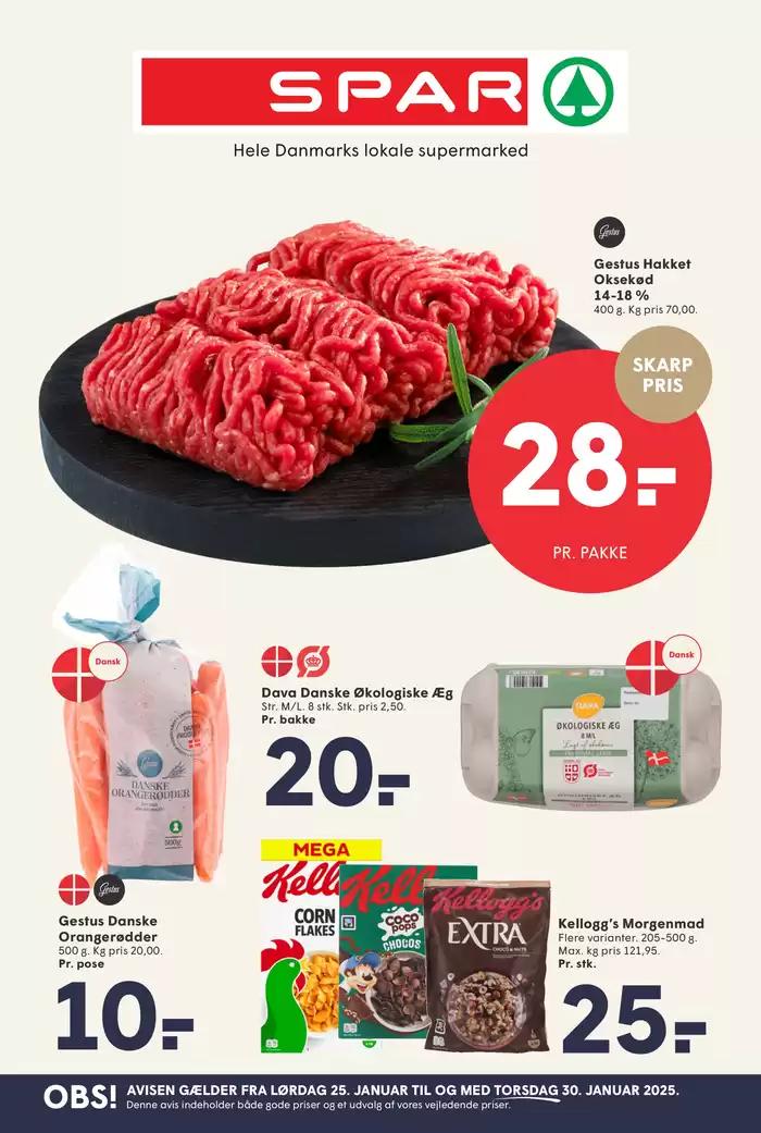 SPAR katalog i Jerslev | Aktuelle kup og tilbud | 23.1.2025 - 6.2.2025