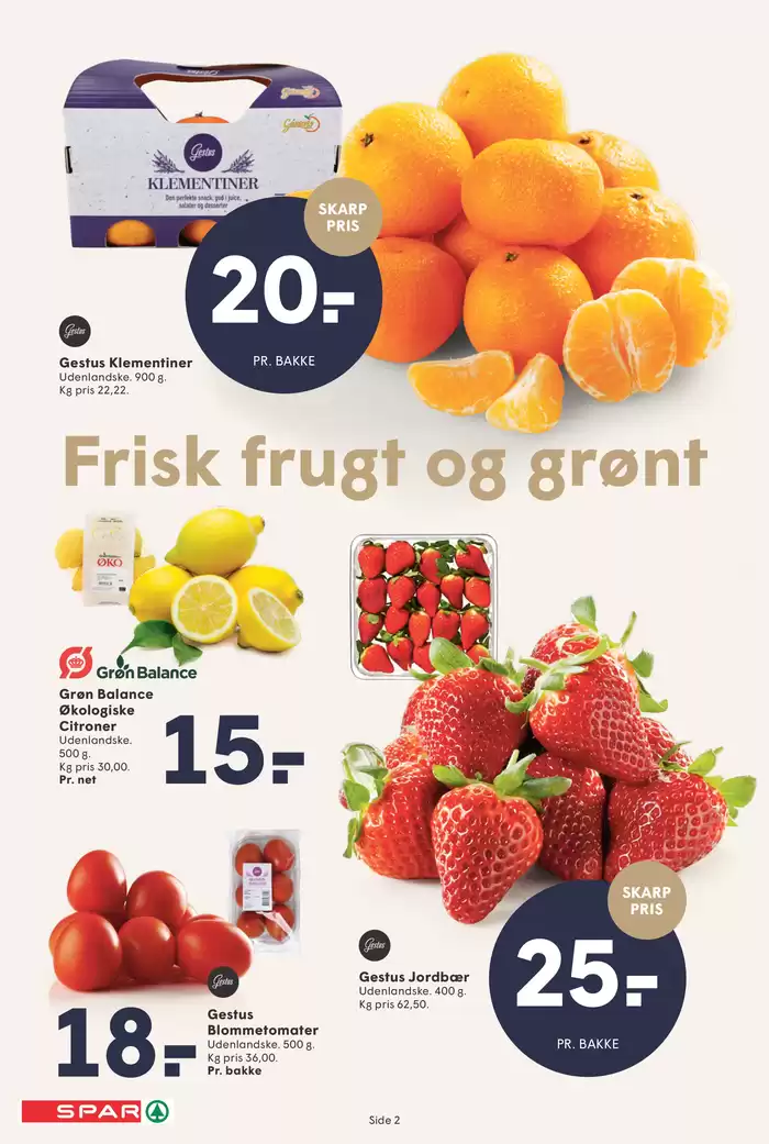 SPAR katalog i Jerslev | Aktuelle kup og tilbud | 23.1.2025 - 6.2.2025