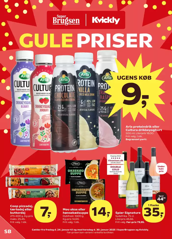 SuperBrugsen katalog i Kolding | Gule Priser | 24.1.2025 - 30.1.2025