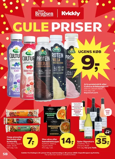 SuperBrugsen katalog i Taastrup | Gule Priser | 24.1.2025 - 30.1.2025