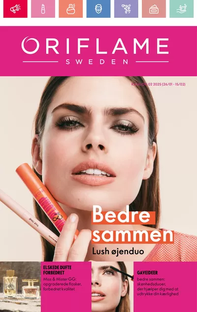 Tilbud fra Kosmetik og sundhed i Horsens | Oriflame Catalogue hos Oriflame | 27.1.2025 - 15.2.2025