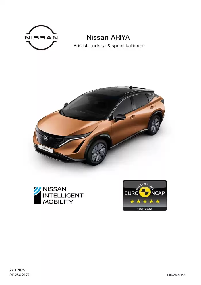 Nissan katalog i Helsingør | Nissan ARIYA | 28.1.2025 - 28.1.2026