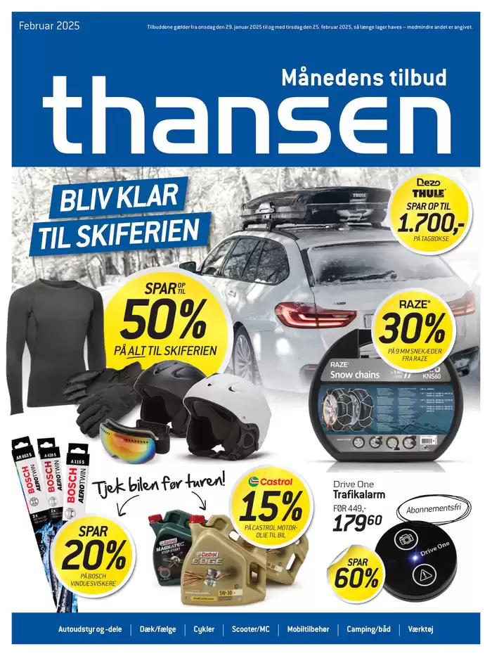 Thansen katalog i Århus | Aktuell kundeavis Thansen | 29.1.2025 - 25.2.2025