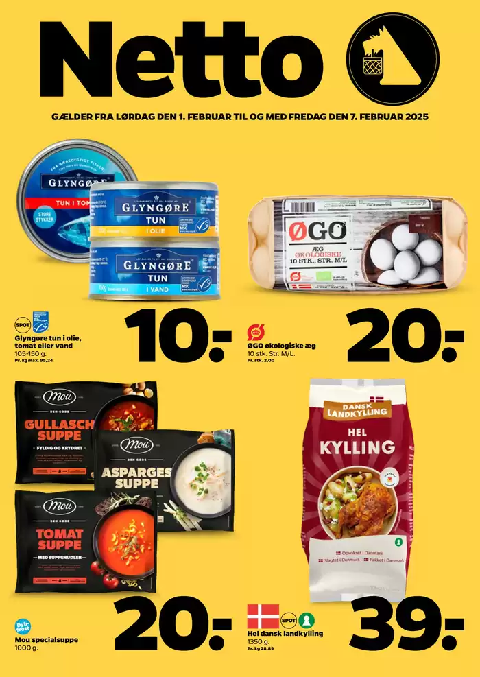 Netto katalog i Ebeltoft | Netto uge 6 | 31.1.2025 - 7.2.2025