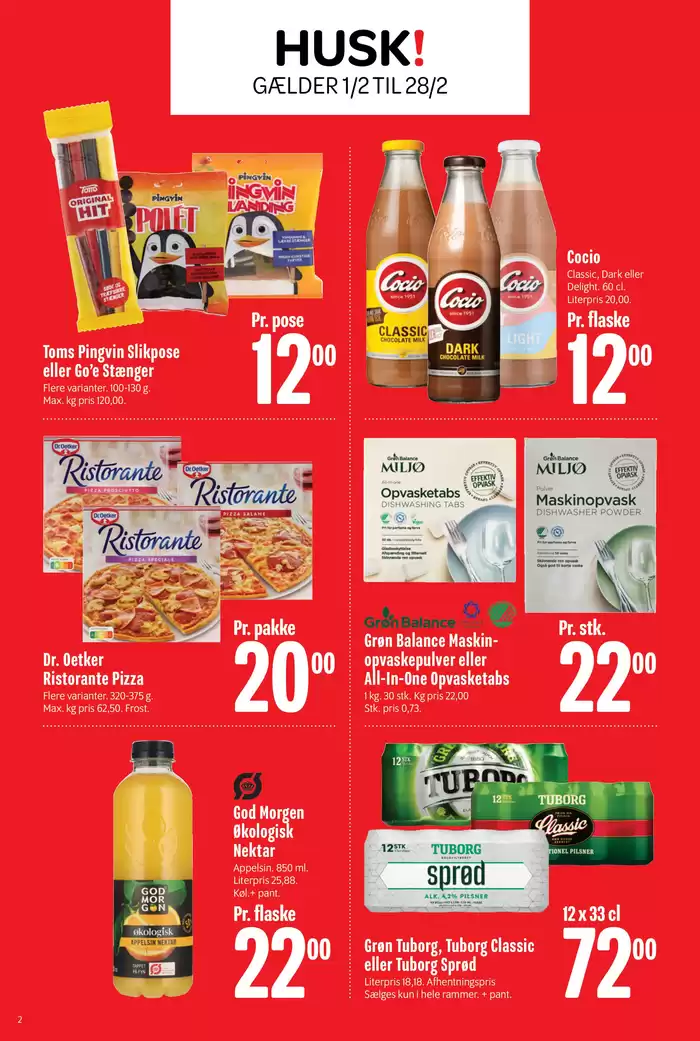 Min Købmand katalog i Hadsten | Eksklusive kup | 30.1.2025 - 13.2.2025