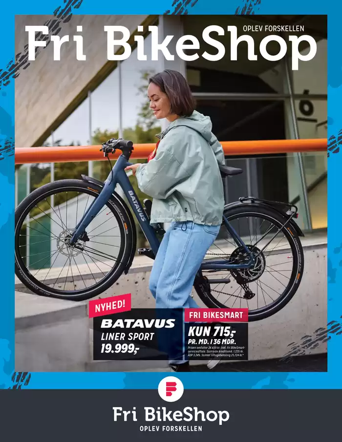 Fri BikeShop katalog i Vejle | Fri BikeShop Tilbudsavis | 31.1.2025 - 14.2.2025