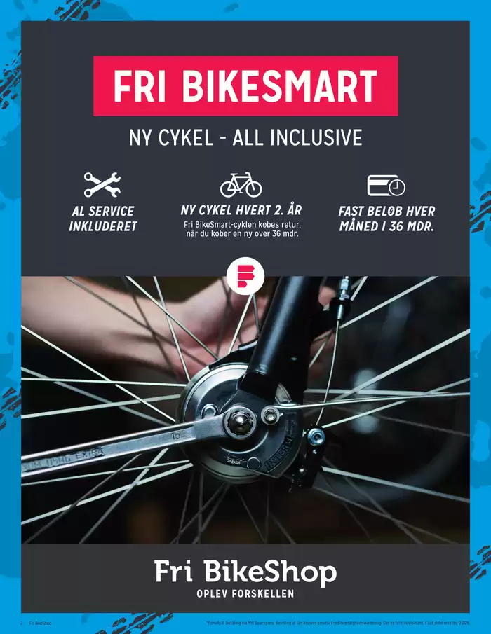 Fri BikeShop katalog i Vejle | Fri BikeShop Tilbudsavis | 31.1.2025 - 14.2.2025