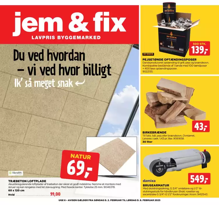 jem & fix katalog i Aalborg | jem & fix Tilbudsavis | 1.2.2025 - 8.2.2025