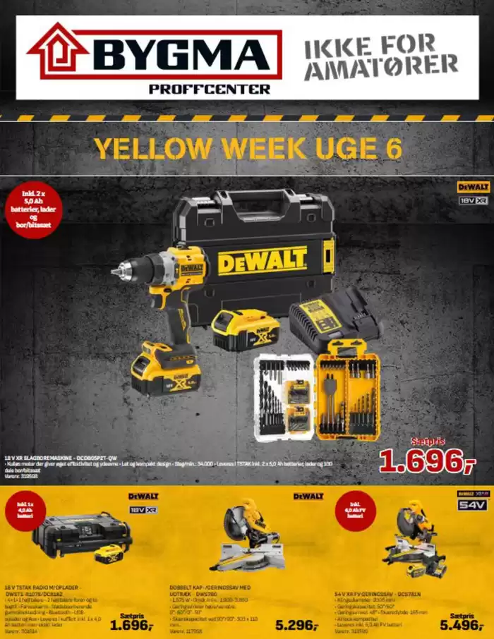 Bygma katalog i Aabenraa | Yellow Week | 3.2.2025 - 9.2.2025