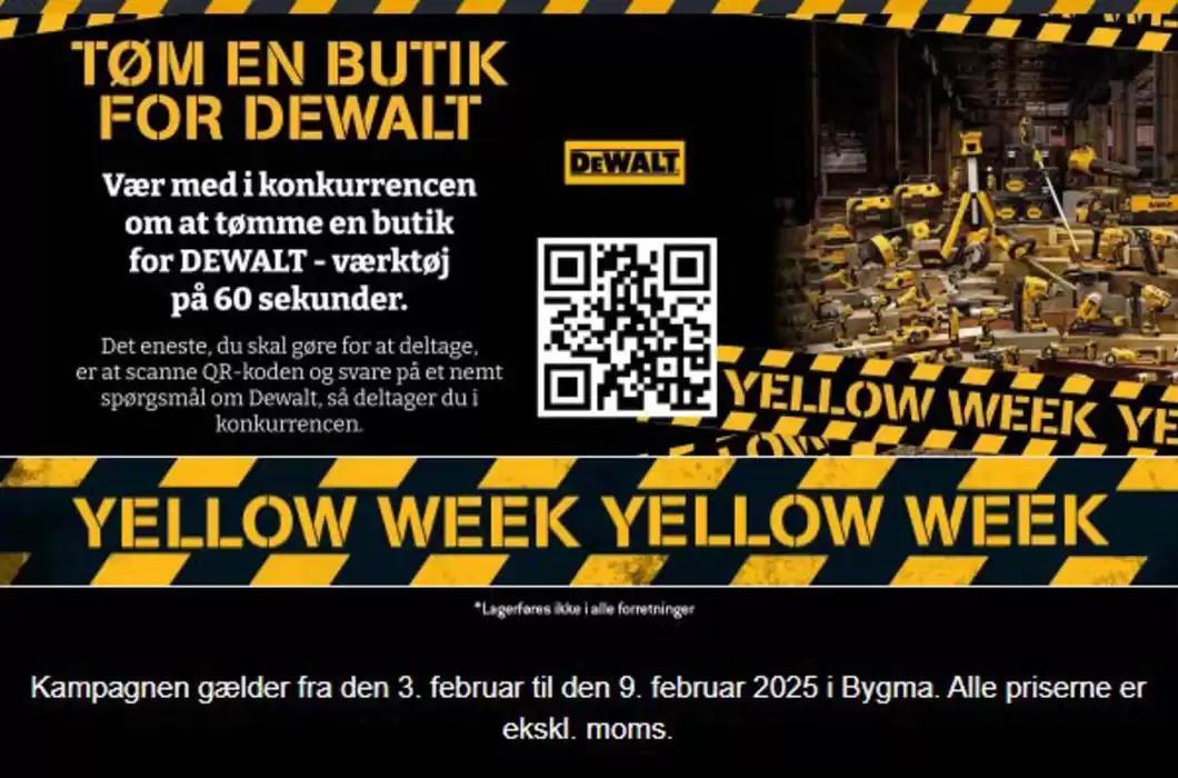 Bygma katalog i Aabenraa | Yellow Week | 3.2.2025 - 9.2.2025