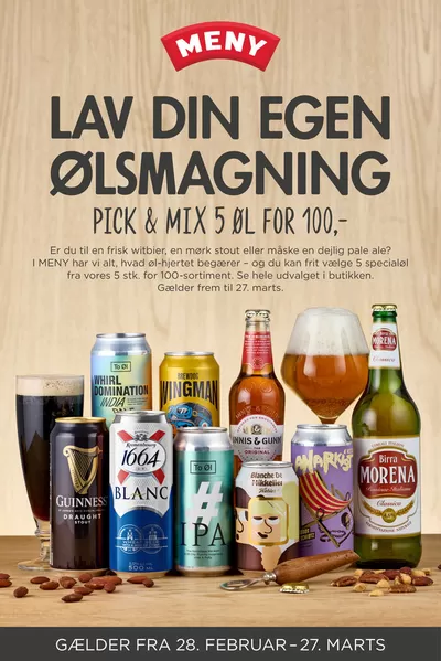 MENY katalog i Hellerup | Pick & Mix Marts 2025 | 28.2.2025 - 27.3.2025
