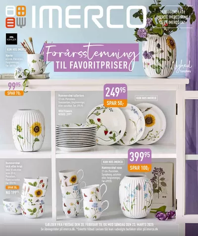 Imerco katalog i Frederikshavn | Uge 10 Forår | 28.2.2025 - 23.3.2025