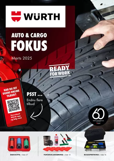 Würth katalog i København | Auto & Cargo | 4.3.2025 - 31.3.2025