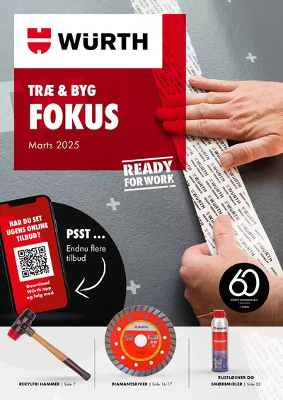 Würth katalog i København | TRÆ & BYG | 4.3.2025 - 31.3.2025