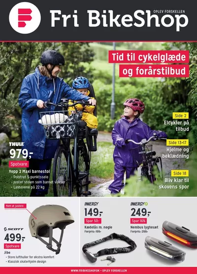 Tilbud fra Sport i Esbjerg | Fri BikeShop Tilbudsavis hos Fri BikeShop | 6.3.2025 - 20.3.2025