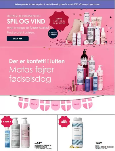 Matas katalog i Frederiksværk | Matas Avis | 6.3.2025 - 26.3.2025