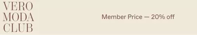 Tilbud fra Mode i Fredericia | 20% Off hos Vero Moda | 6.3.2025 - 19.3.2025