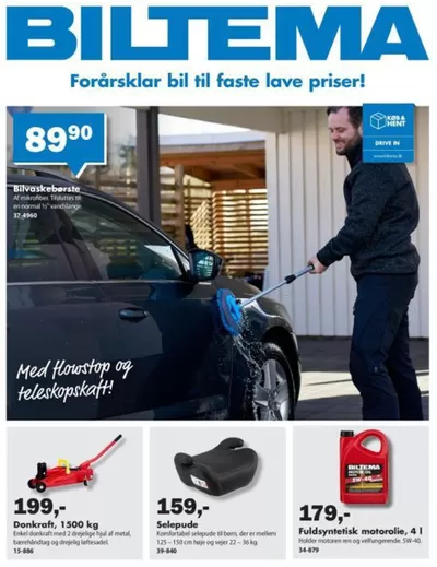 Biltema katalog i Hjørring | Forårsklar bil og hjulskift | 11.3.2025 - 25.3.2025